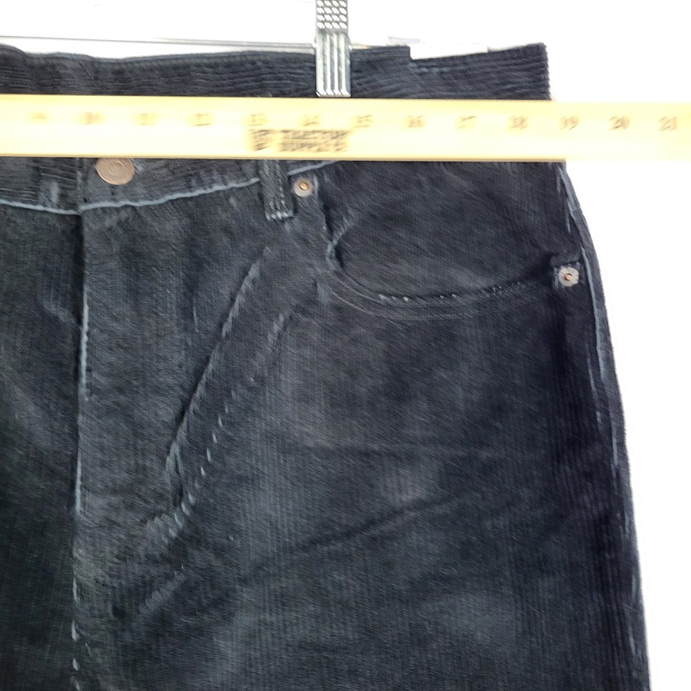 Levis Low Pro Corduroy Pants Mens 29x30 Black Straight Leg Jeans NWT - Picture 5 of 9